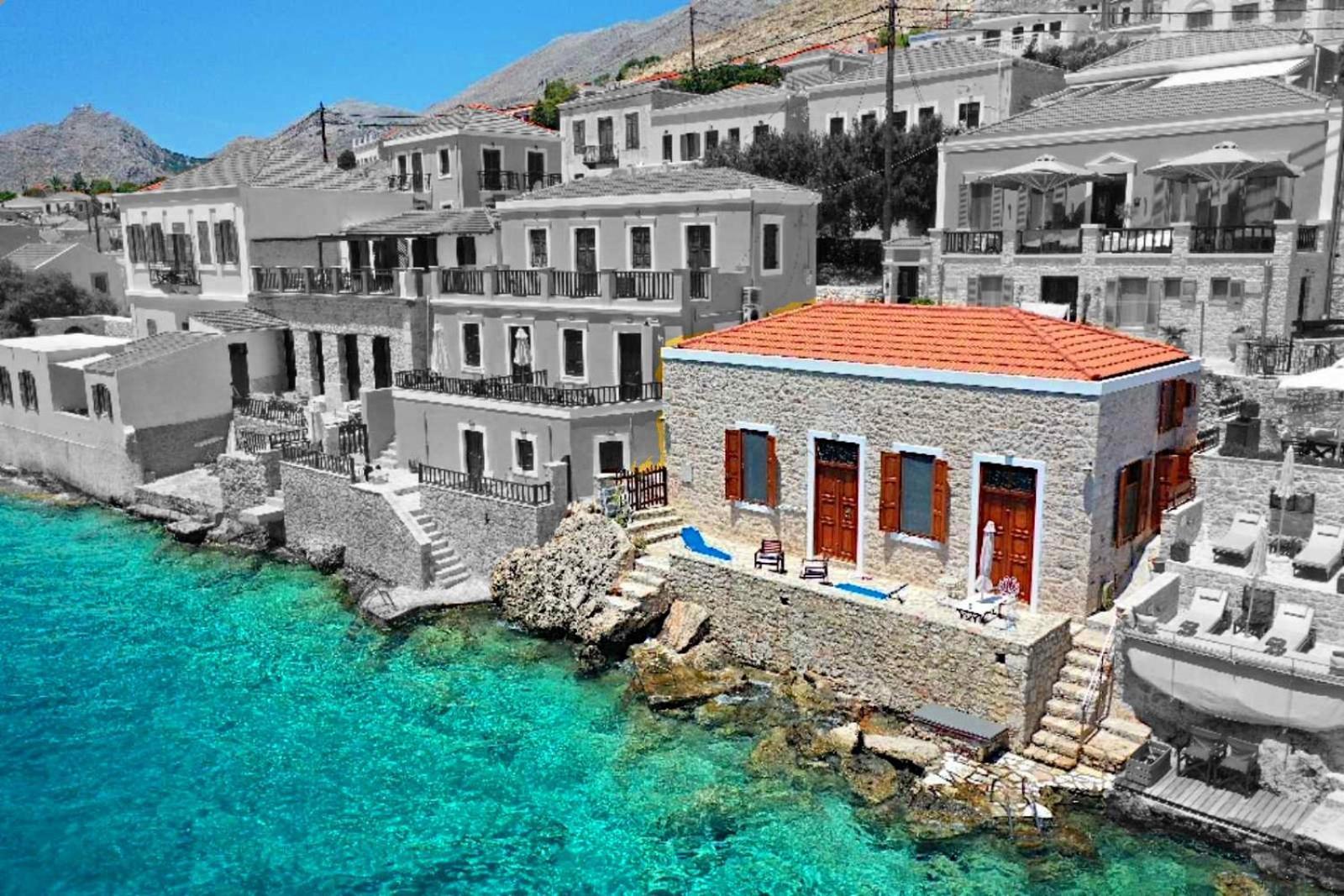 Villa Electra Chalki Town Exteriör bild