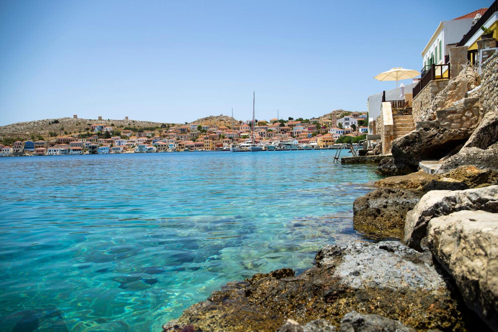 Villa Electra Chalki Town Exteriör bild