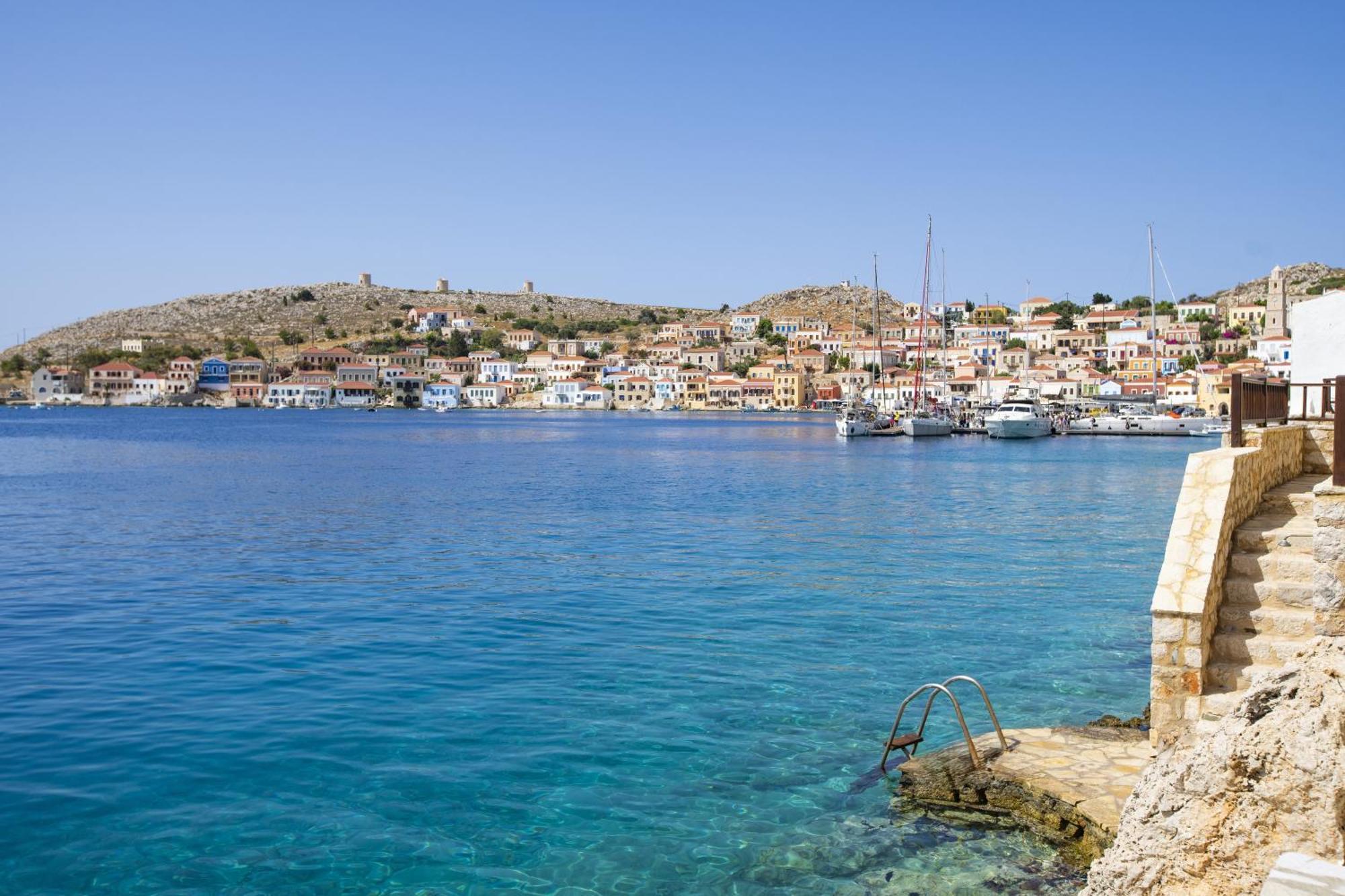 Villa Electra Chalki Town Exteriör bild