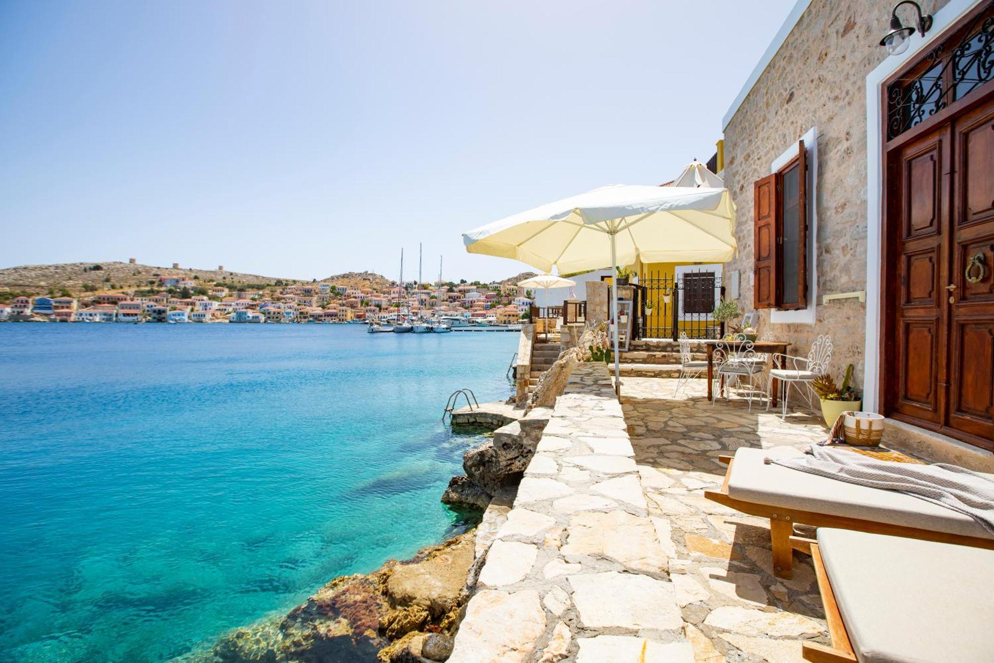 Villa Electra Chalki Town Exteriör bild