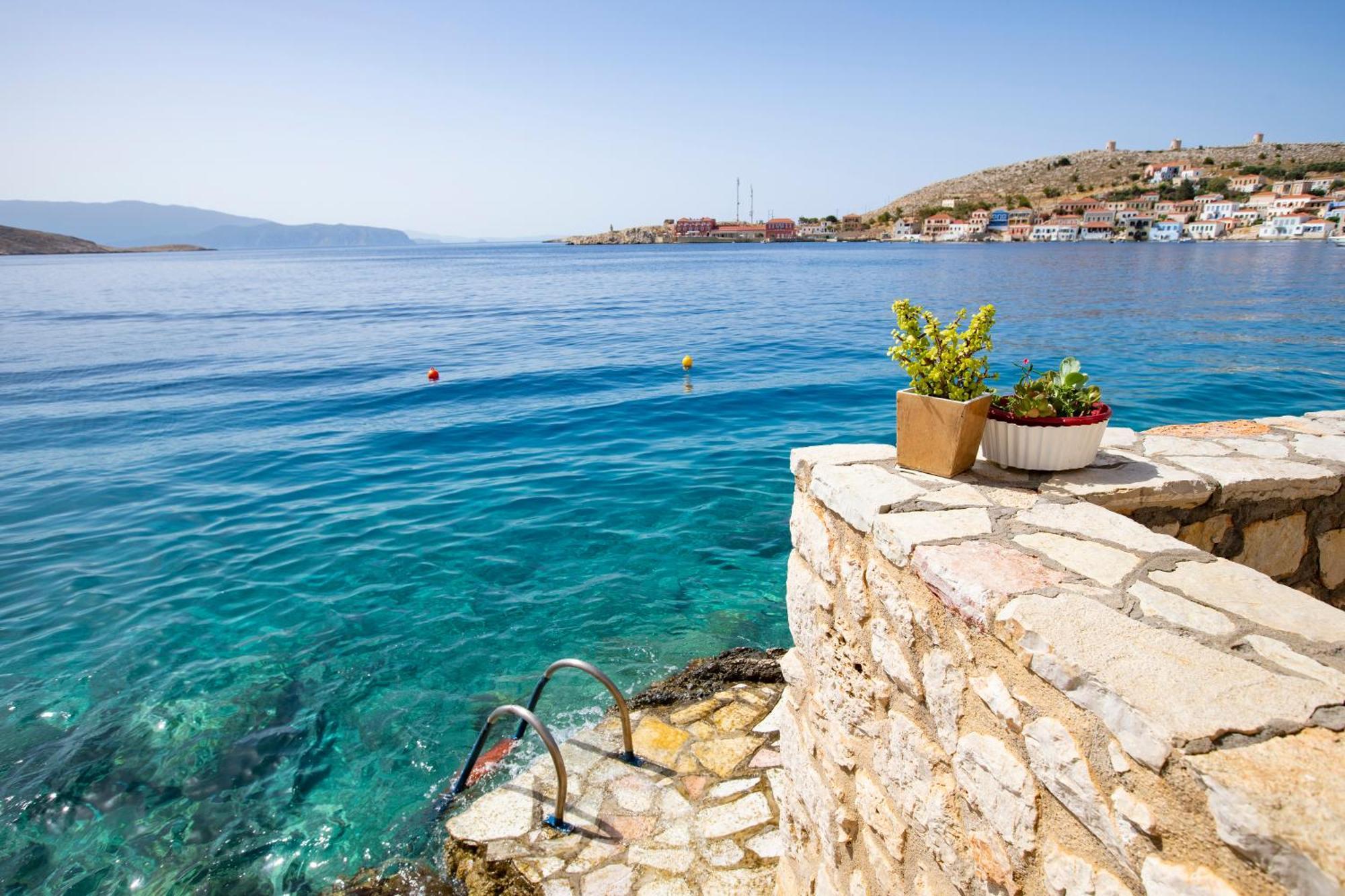 Villa Electra Chalki Town Exteriör bild