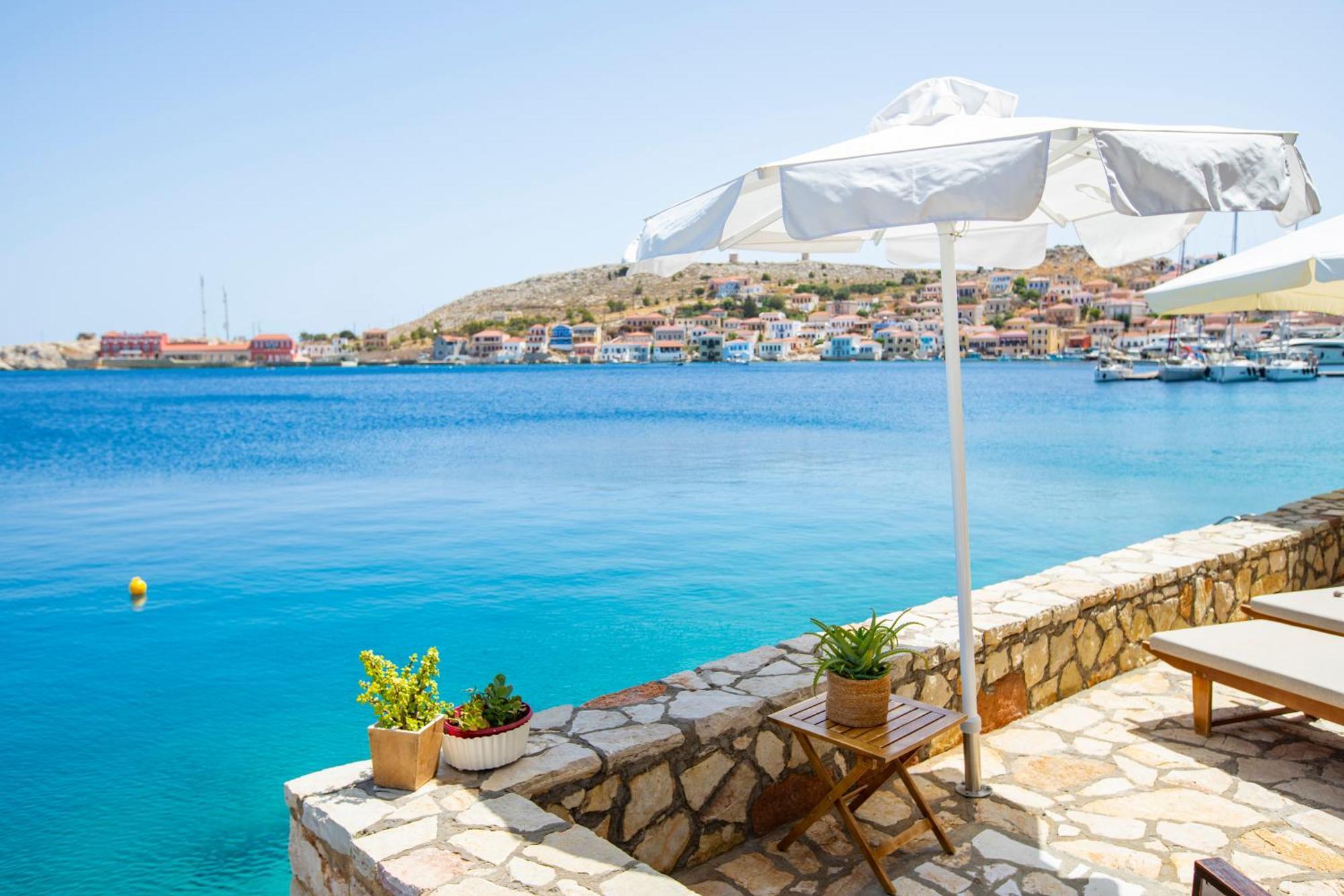 Villa Electra Chalki Town Exteriör bild